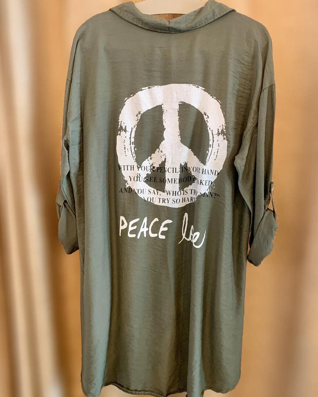Camisas “PEACE love” - Victoria 7