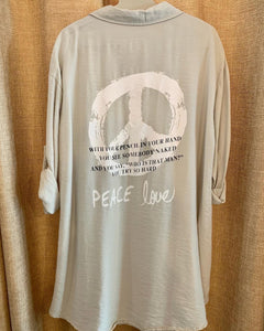 Camisas “PEACE love” - Victoria 7