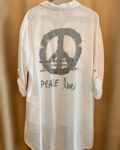 Camisas “PEACE love” - Victoria 7